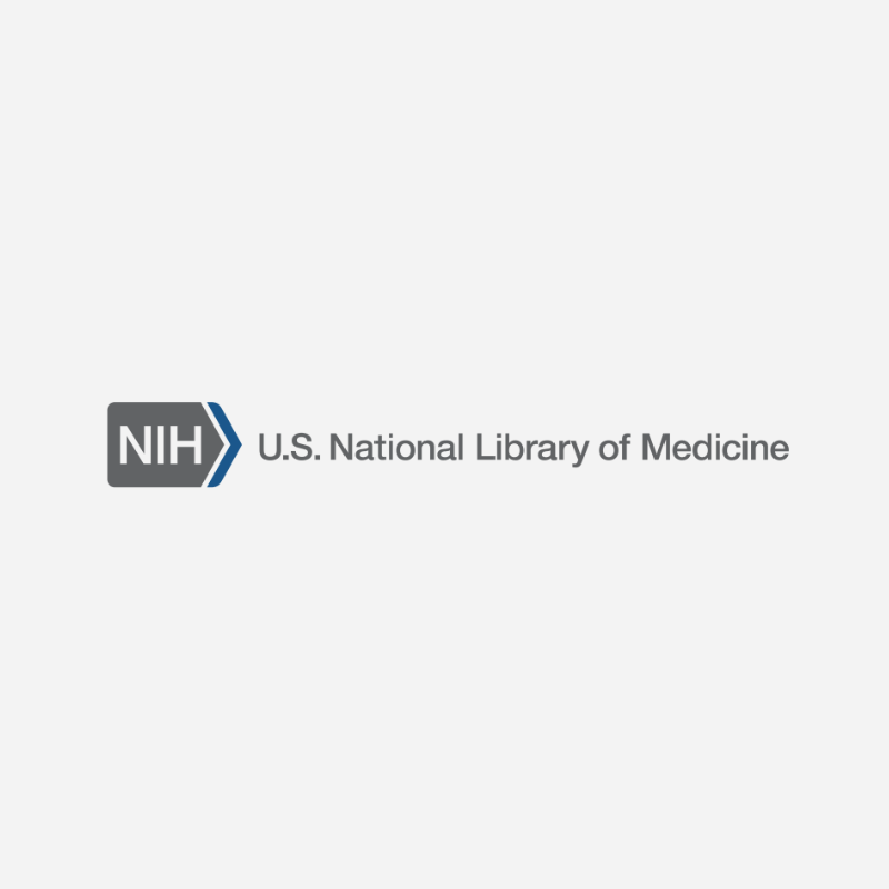Full color logo for the U.S. National Library of Medicine from the National Institutes of Health
